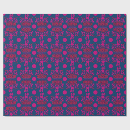 Chicken Nerd Unicorn Graphic Geschenkpapier (Flach)