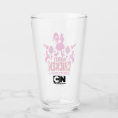 Chicken Nerd Unicorn Graphic Glas (Rückseite)