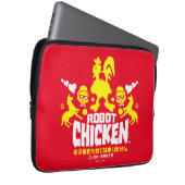 Chicken Nerd Unicorn Graphic Laptopschutzhülle (Vorne Rechts)