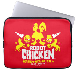 Chicken Nerd Unicorn Graphic Laptopschutzhülle