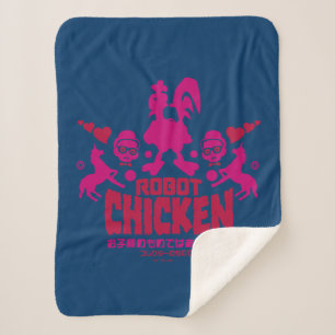Chicken Nerd Unicorn Graphic Sherpadecke