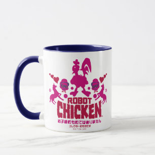Chicken Nerd Unicorn Graphic Tasse