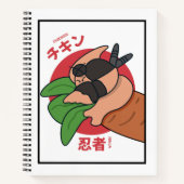 Chicken Ninja Notizblock (Vorderseite)