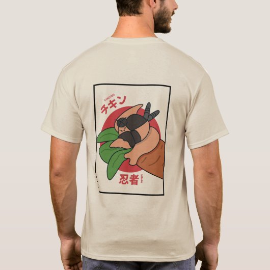 Chicken Ninja T-Shirt (Rückseite)