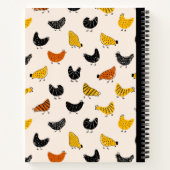 Chicken-Notebook-Spirale Notizblock (Rückseite)