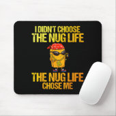 Chicken Nugget Art For Men Women Kids Chicken Nugg Mousepad (Mit Mouse)