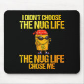 Chicken Nugget Art For Men Women Kids Chicken Nugg Mousepad (Vorne)