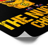 Chicken Nugget Art For Men Women Kids Chicken Nugg Poster (Ecke)