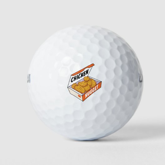 Chicken Nugget Box Golfball (Vorderseite)