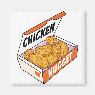 Chicken-Nugget-Box Magnet