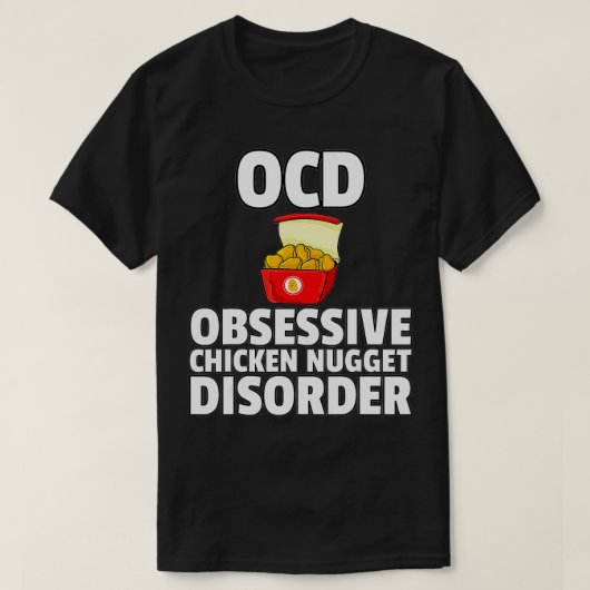 Chicken Nugget Funny Chicken Nuggs T-Shirt (Design vorne)