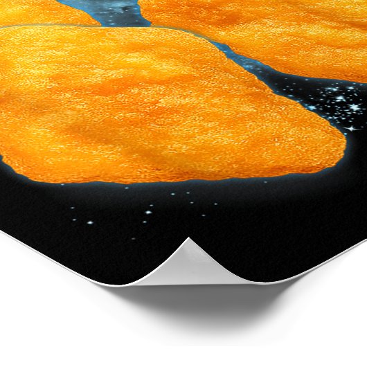 Chicken Nugget Lover 67 Meme Six Seven Fried Chick Poster (Ecke)