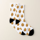Chicken Nugget Print Socken (Paar)