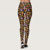 Chicken Nuggets & Dipping Soße Leggings (Rückseite)