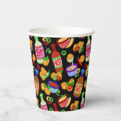 Chicken Nuggets & Dipping Soße Pappbecher (Rückseite)