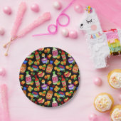 Chicken Nuggets & Dipping Soße Pappteller (Party)