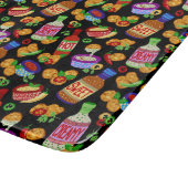 Chicken Nuggets & Dipping Soße Schneidebrett (Ecke)