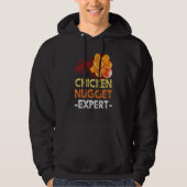Chicken Nuggets Expert Fast Food Chicken Nugget Hoodie (Vorderseite)