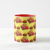 Chicken Nuggets Ketchup Junk Fast Food Feinschmeck Tasse (Zentrum)