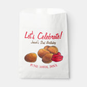 Chicken Nuggets mit Ketchup Junk Fast Food Feinsch Geschenktütchen (Vorderseite)