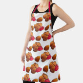 Chicken Nuggets mit Ketchup Junk Food Feinschmecke Schürze (InSitu)