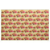 Chicken Nuggets mit Ketchup Junk Food Feinschmecke Stoff (Fat Quarter (45,7 x 55,9 cm))