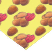 Chicken Nuggets mit Ketchup Junk Food Feinschmecke Tischdecke (Schrägansicht)