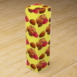 Chicken Nuggets mit Ketchup Junk Food Feinschmecke Weinbox<br><div class="desc">Design zeigt eine originelle Abbildung von Hühnernuggets mit einem Ketschup-Hemd. Ideal für eine Geburtstagsfeier, ein Fastfood-Restaurant oder einen Junkfood-Fanatiker. Dieses Hühnernugget-Design ist auch auf anderen Produkten erhältlich. In diesem Shop sind auch viele weitere Lebensmitteldesigns erhältlich. Sehen Sie nicht, wonach Sie suchen? Brauchen Sie Hilfe bei der Anpassung? Kontaktieren Sie Rebecca,...</div>