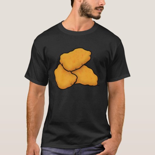 Chicken Nuggets T-Shirt (Vorderseite)