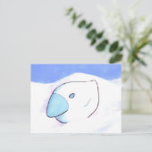 Chicken of Ice postcard Postkarte (Stehend Vorderseite)