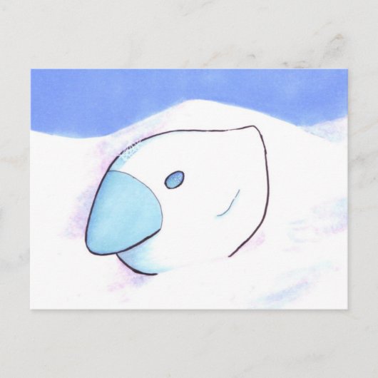 Chicken of Ice postcard Postkarte (Vorderseite)