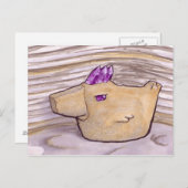Chicken of Stone Postcard Postkarte (Vorne/Hinten)