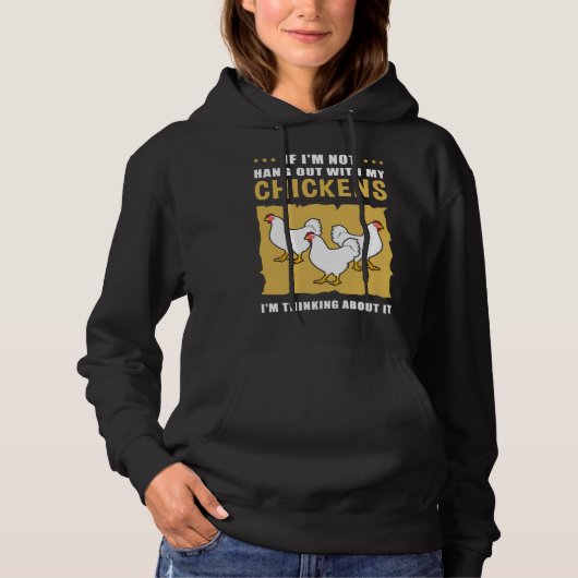 Chicken Owner Ha Hoodie (Vorderseite)