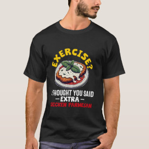 Chicken Parmesan Parm Parmigiana Italienische Lieb T-Shirt