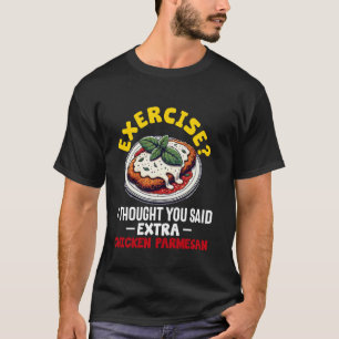 Chicken Parmesan Parm Parmigiana Italienisches Ess T-Shirt