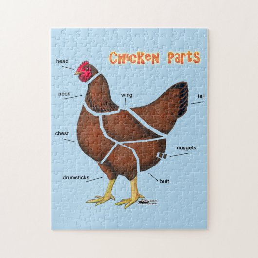 Chicken Parts Puzzle (Vertikal)