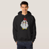 chicken pattern   hoodie (Vorne ganz)