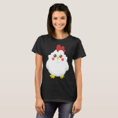 chicken pattern T-Shirt (Vorne ganz)