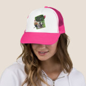 Chicken Peekaboo Design, Truckerkappe (Beispiel)