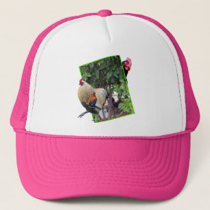 Chicken Peekaboo Design, Truckerkappe