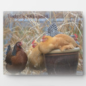 Chicken Plaque Fotoplatte (Vorderseite)
