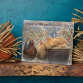 Chicken Plaque Fotoplatte (Seite)