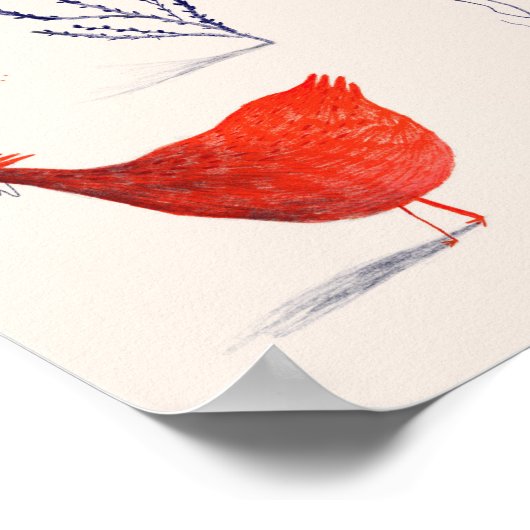 Chicken Poster (Ecke)