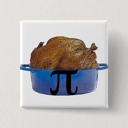 Chicken Pot Pi Button (Vorderseite)