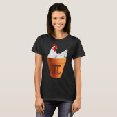 Chicken Pot Pi Da T-Shirt (Vorne ganz)