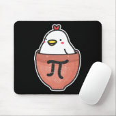 Chicken Pot Pi Day Funny Mathematik Lehrer Mathema Mousepad (Mit Mouse)