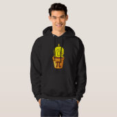 Chicken Pot Pi Funny Mathe Day Hoodie (Vorne ganz)