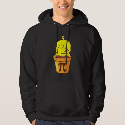 Chicken Pot Pi Funny Mathe Day Hoodie (Vorderseite)