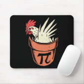 Chicken Pot Pi Funny Mathe Lehrer Pun Pi Day Mousepad (Mit Mouse)