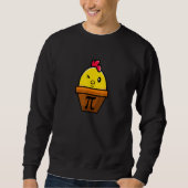 Chicken Pot Pi Math Funny Academy Pi Day Sweatshirt (Vorderseite)